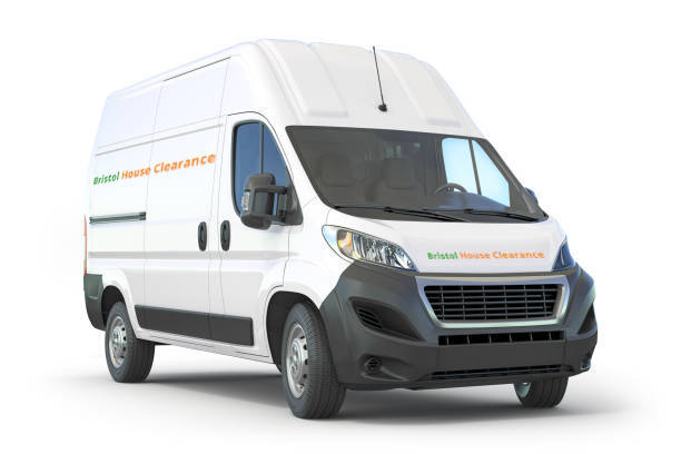 Image of Sprinter style van with Bristol House Clearance Logos